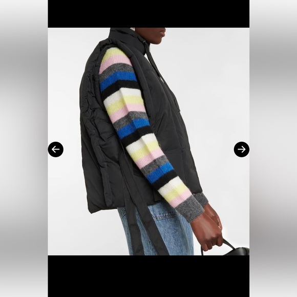 Ganni Tie Puffer Vest - Picture 15 of 16